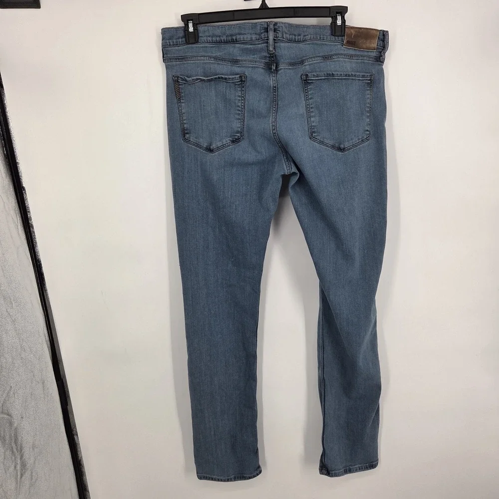 PAIGE Federal Jeans Mens 38 x32 Straight Blue Stretch Denim Rivington